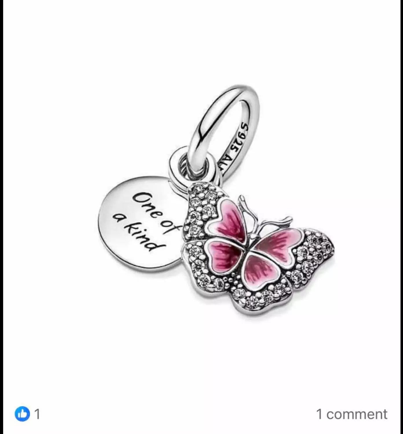 Charms Pandora butterfly