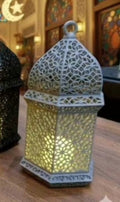 Ramadan lantern silver