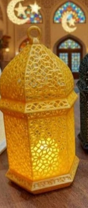 Golden Ramadan lantern