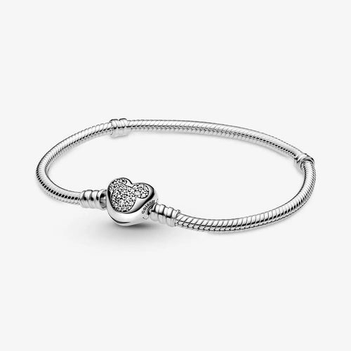 Pandora bracelet with Mickey lock